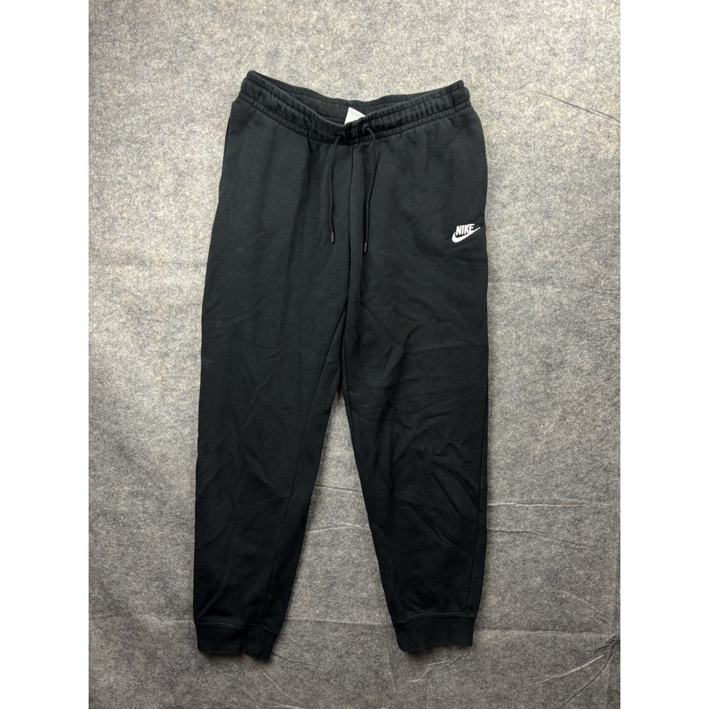 Men's Nike‎ Black Sportswear Club Fleece Tapered Jogger Activewear Size M